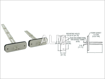 Lightweight Averaging Flow Sensor
