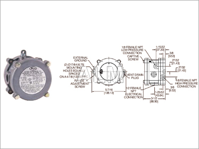 Explosion Proof D P Switch - SPDT