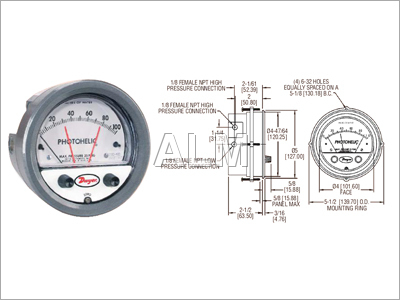 Photohelic Switch Gages