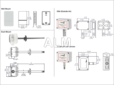 Temperature & Humidity Transmitter, RH-RHL
