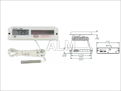 Digital Solar Powered Thermometer