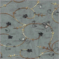 Silk Georgette with Embroidery