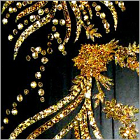 Silk Embroidery Fabric