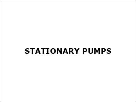Stationary Pumps