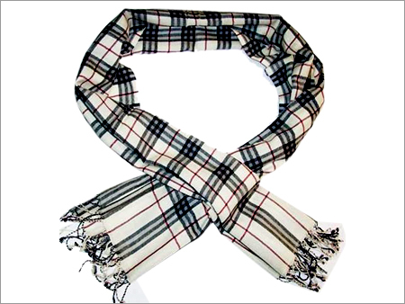 Handloom Fashionable Check Scarf
