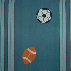 Cotton Applique Rug