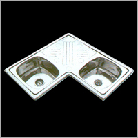 Double Bowl with Corner