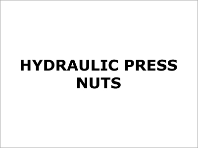 Hydraulic Press Nuts