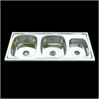 Three Sink Unit