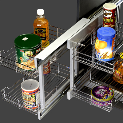 Stainless Steel Kitchen Rack - Adjustable Shelves, 2-4 Tiers, Wall-Mounted, Polished Finish | Durable, Easy Assembly, Rustproof, Space Saving