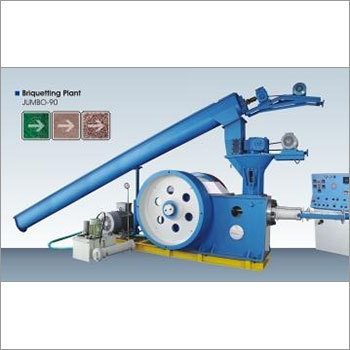 Sugarcane Waste Biomass Briquetting Machine Jumbo 90 - Automatic High Pressure, Versatile Briquette Press for Eco-Friendly Waste Conversion | Efficient Operation, User-Friendly Interface, Low Power Consumption