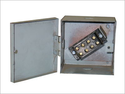 Junction Boxes - Steel, 10x10x5cm, Grey, 6-Terminal | Durable, Reliable, Weatherproof, IP65 Rated, Surface Mount