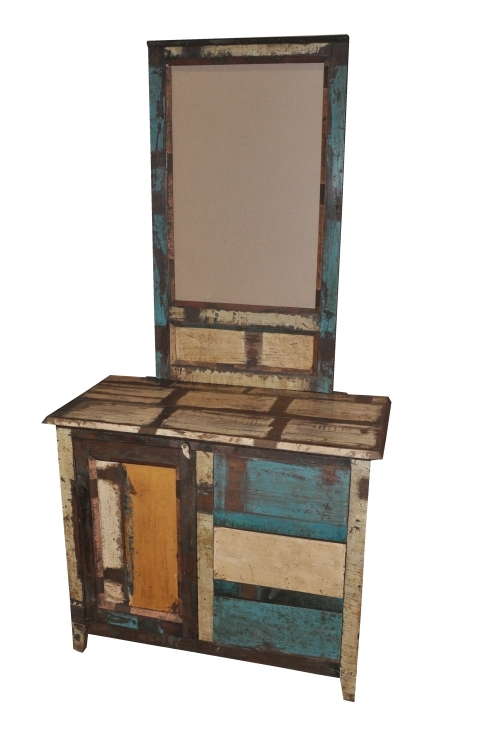 Recycled wooden furniture