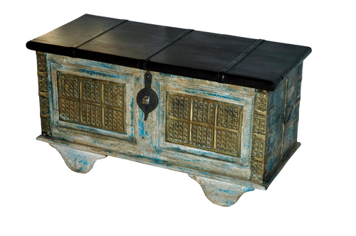 Antique Reproduction Furniture - Trunk Box