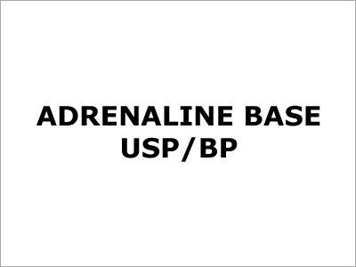 Adrenaline Base Usp - Bp