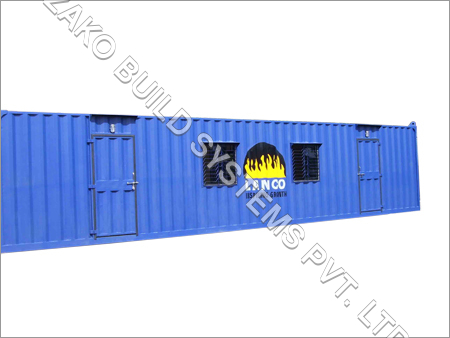 MS Portable Cabins - MS Steel, Custom Sizes Available, Blue Color | Durable, Weatherproof, Modular Design, Easy Installation, Versatile and Cost-effective