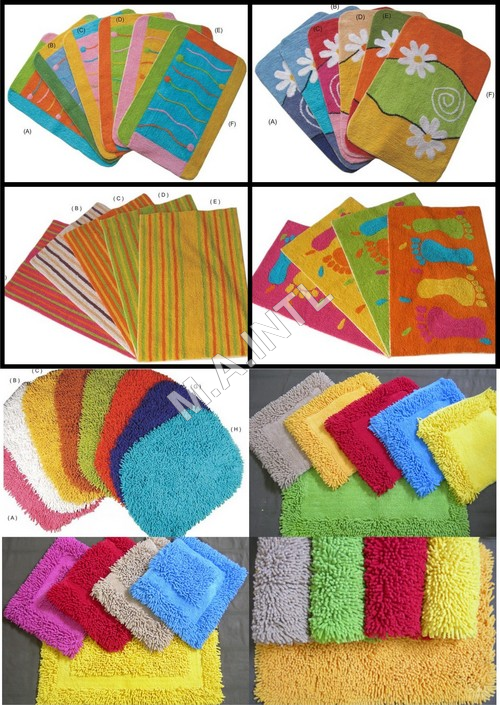 Shaggy Bathmats