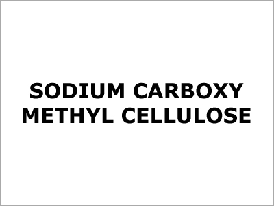 Sodium Carboxy Methyl Cellulose