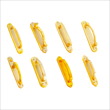 Brass Plate Door Handles