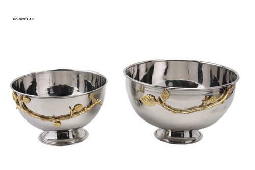 Silver Stainless Steel Bowl