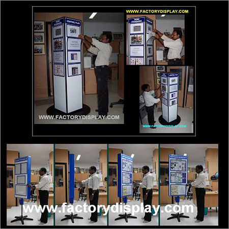 Rotating Document Tower