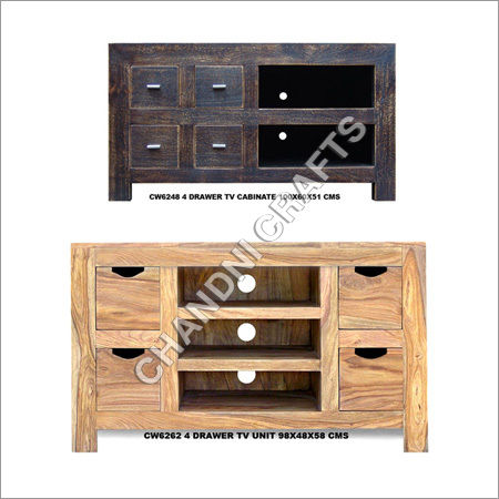 Wooden Drawer Tv Cabinet