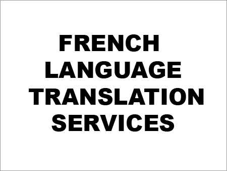 French Language translation service
