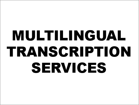 Multilingual Transcription service