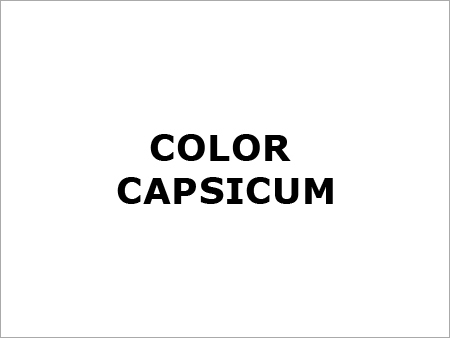 Color Capsicum