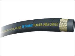 Pneumatic Tool Hose - Rubber Blended, 1/4" to 1-1/2" Bore Range, 255 PSI Working Pressure, 1020 PSI Burst Pressure | Abrasion, Heat, and Weather Resistant