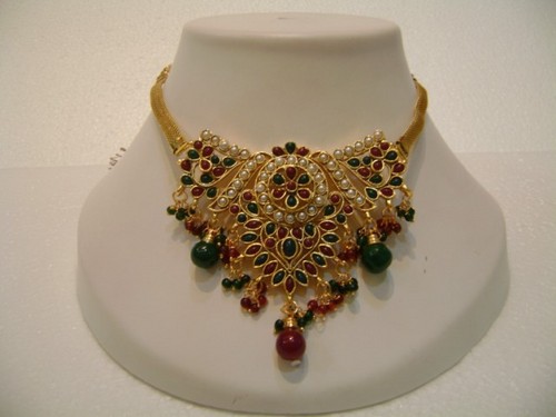 Polki Necklace Set