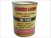 Glass Polishing Powder - Cerium Oxide M-100, High Grade Purity | Effective Polishing, Decolorizes Glass, Bulk Availability, Versatile Uses