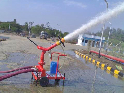 Trolley Mounted Foam Water Monitors