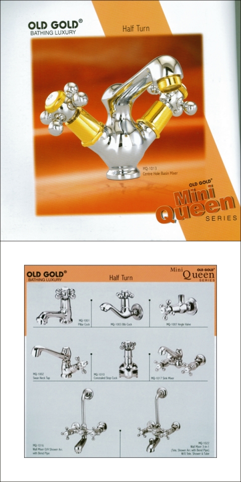 Centre Hole Basin Mixer (Mini Queen Series)