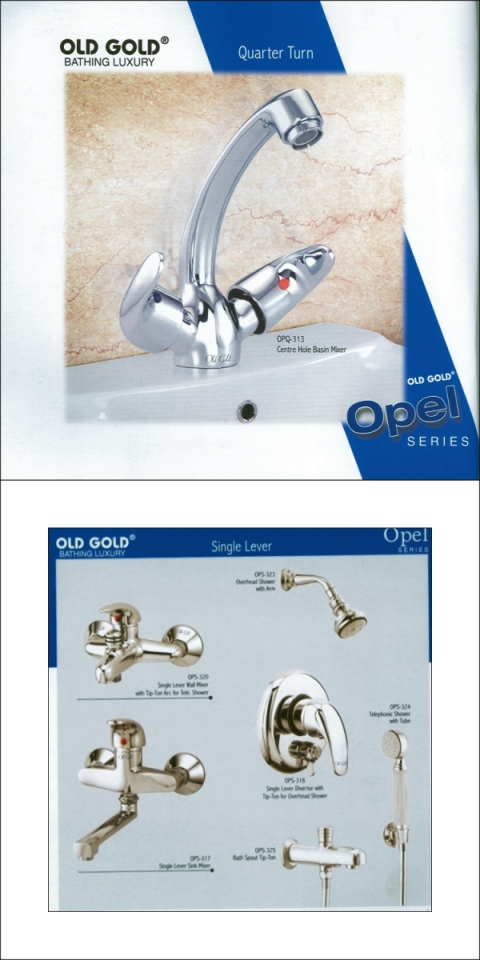 Centre Hole Basin Mixer (Opel Series)