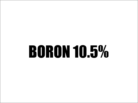 Boron 10.5%