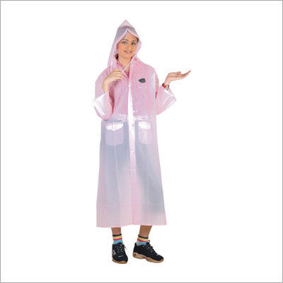Ladies PVC Rain Coat