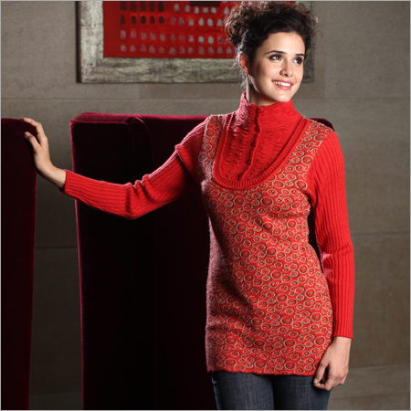 High Neck Cardigan