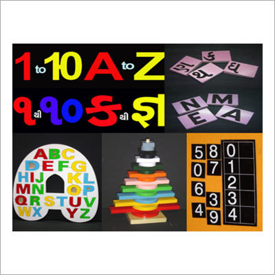 Coloured Alphabets & Numbers