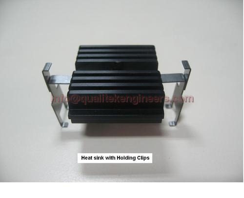 Heatsink with Holding Clips