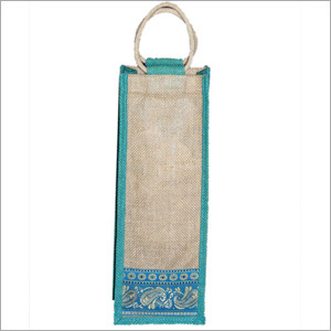 Jute Wine Bag