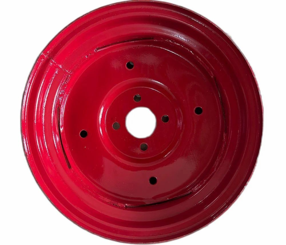 Tractors Wheel Rims - Color: Red
