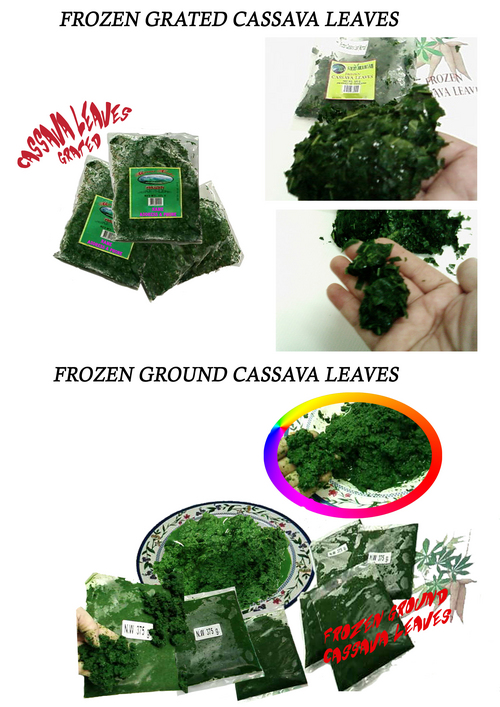 Frozen Cassava Leaves
