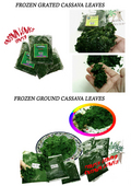 Frozen Cassava Leaves - Iqf Frozen Green, Various Sizes | Convenient Packaging, Long Shelf Life