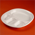 Acrylic Four Section Plates