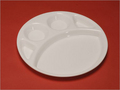 Acrylic Five Portion Plate