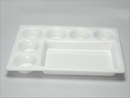 Acrylic Seven Portion Plates