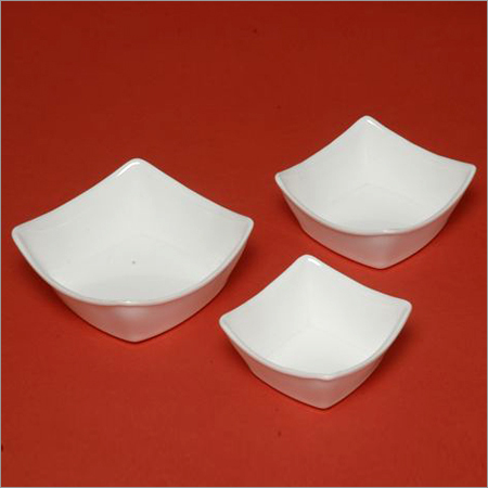 Acrylic Square Bowl