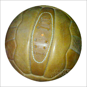 Leather Ball 18 Panel Natural