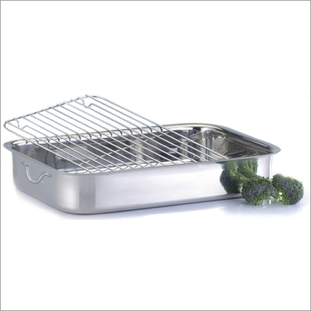 Roasting Pan with Stainless Steel Grill